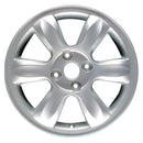 2010 hyundai accent wheel 15 silver aluminum 4 lug w70724s 5