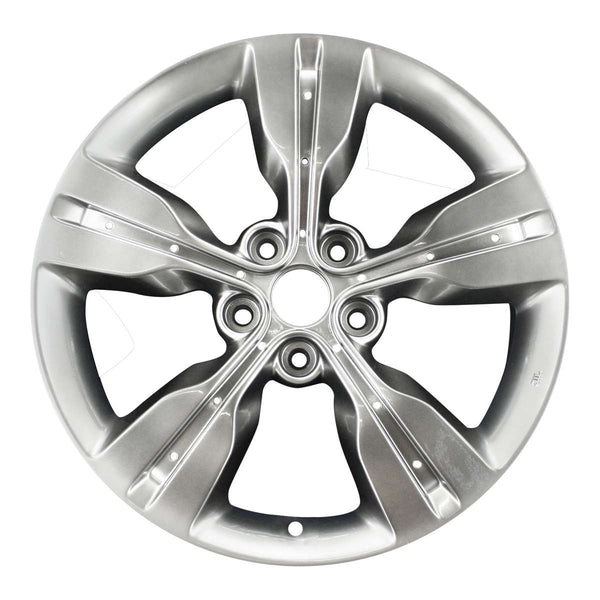 2015 hyundai veloster wheel 18 light hyper aluminum 5 lug w70813alh 4