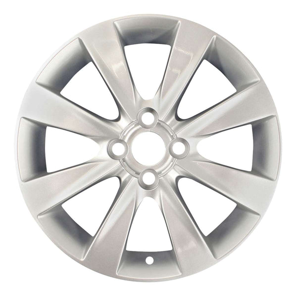 2013 hyundai accent wheel 16 silver aluminum 4 lug w70817as 2