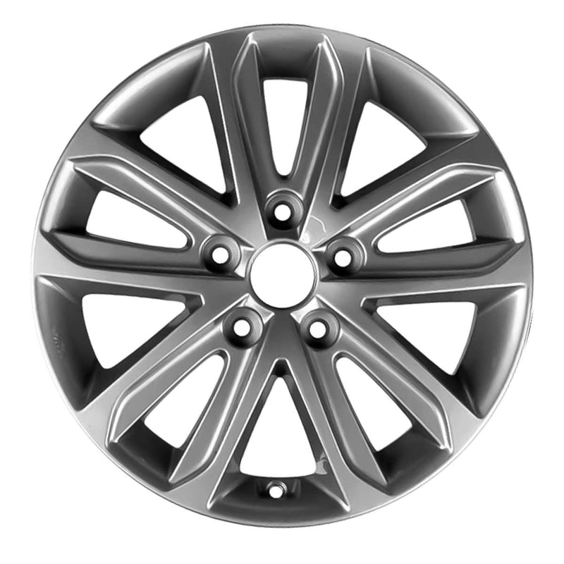 2015 hyundai elantra wheel 16 charcoal aluminum 5 lug w70859c 2