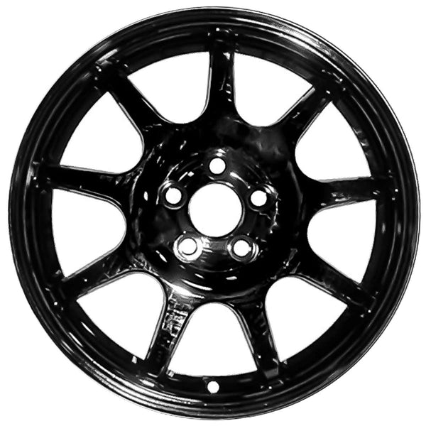 2015 hyundai genesis wheel 18 black aluminum 5 lug w70869b 1