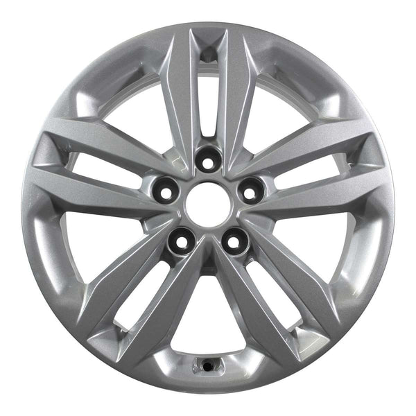 2017 hyundai elantra wheel 17 charcoal aluminum 5 lug w70883c 2