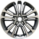 2016 hyundai veloster wheel 18 machined charcoal aluminum 5 lug w70894mc 1