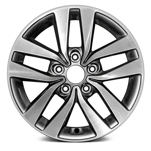 2020 hyundai elantra wheel 16 machined charcoal aluminum 5 lug w70925mc 3