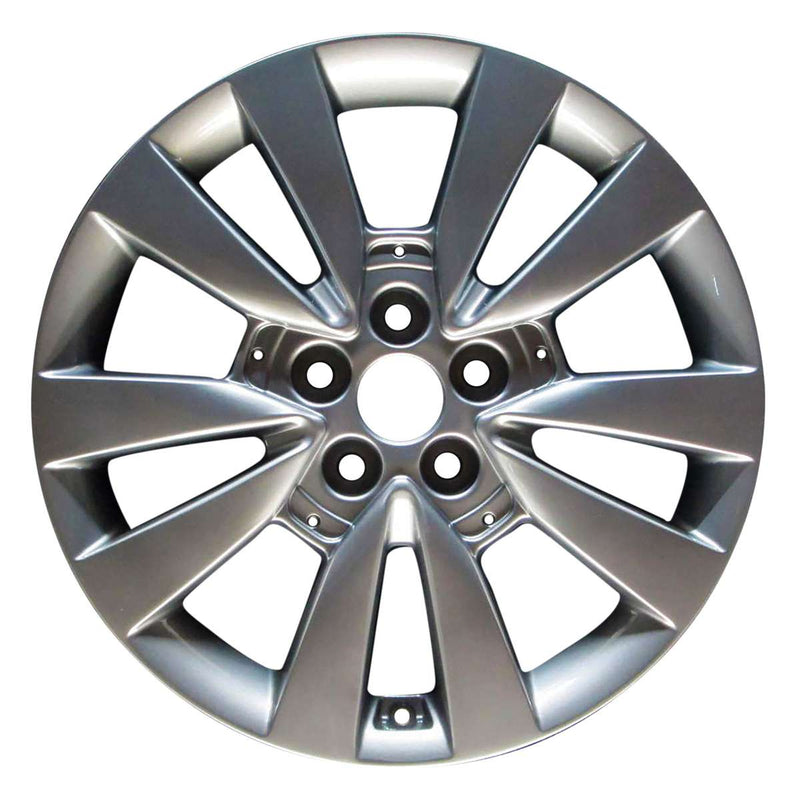 2019 hyundai elantra wheel 18 charcoal aluminum 5 lug w70927c 2