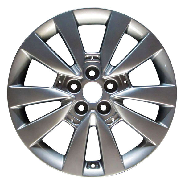 2018 hyundai elantra wheel 18 charcoal aluminum 5 lug w70927c 1