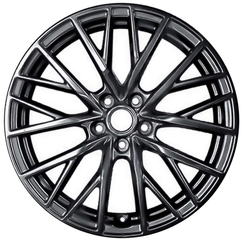 2017 genesis g80 wheel 19 hyper aluminum 5 lug w70930h 1