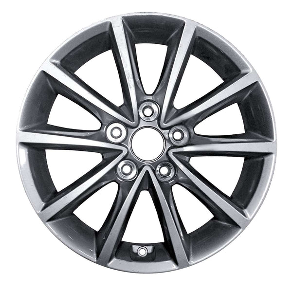 2018 hyundai sonata wheel 16 silver aluminum 5 lug w70932s 1