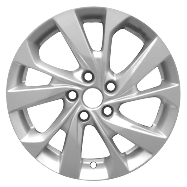 2019 hyundai tucson wheel 17 silver aluminum 5 lug w70949s 1