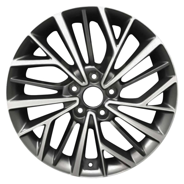 2020 hyundai tucson wheel 18 machined charcoal aluminum 5 lug w70950amc 2