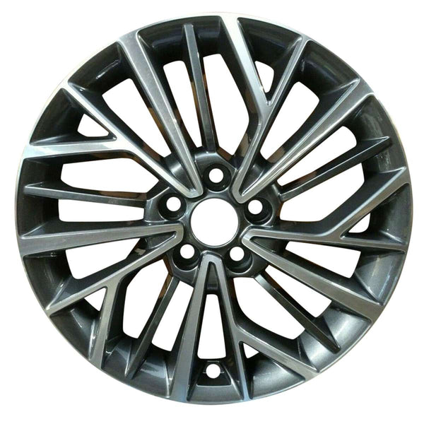 2020 hyundai tucson wheel 18 machined charcoal aluminum 5 lug w70950mc 2
