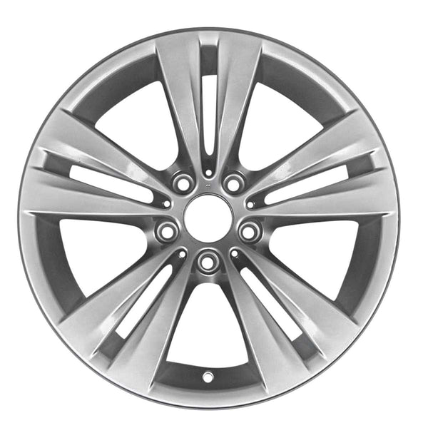 2010 bmw 650i wheel 18 silver aluminum 5 lug w71214s 5
