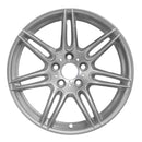 2010 bmw 650i wheel 19 silver aluminum 5 lug w71305s 5