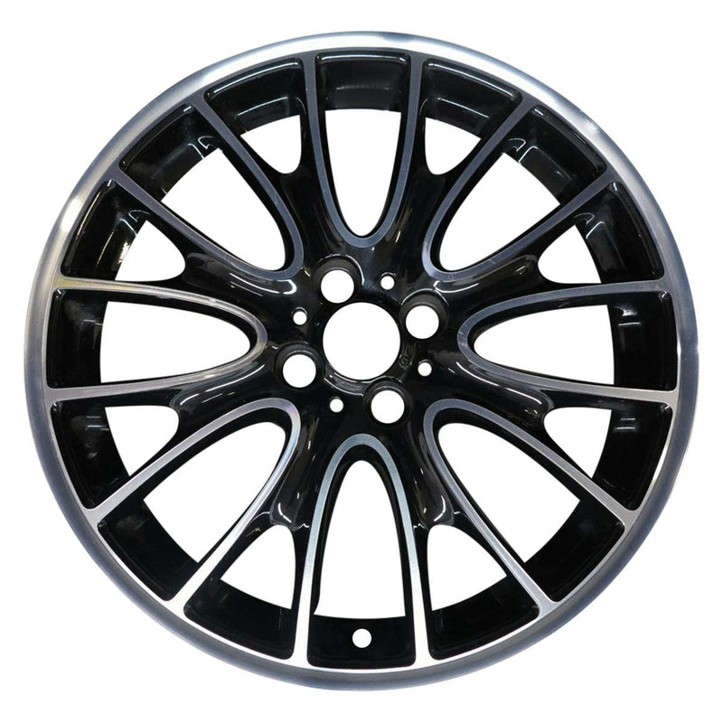 2012 mini cooper wheel 18 black aluminum 4 lug w71349pb 13