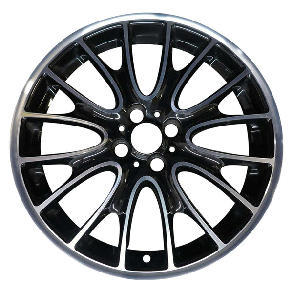 2011 mini cooper wheel 18 black aluminum 4 lug w71349pb 4