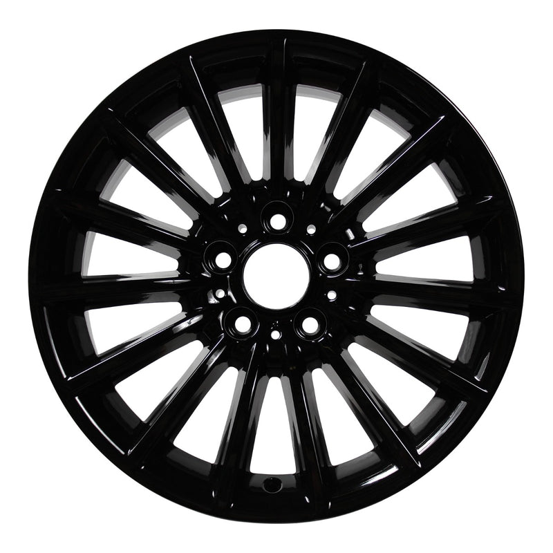 2011 bmw 528i wheel 18 black aluminum 5 lug w71409b 20