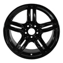 2013 bmw 650i wheel 19 black aluminum 5 lug w71418b 10