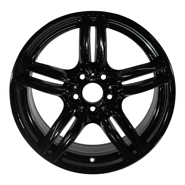 2018 bmw 650i wheel 19 black aluminum 5 lug w71418b 40