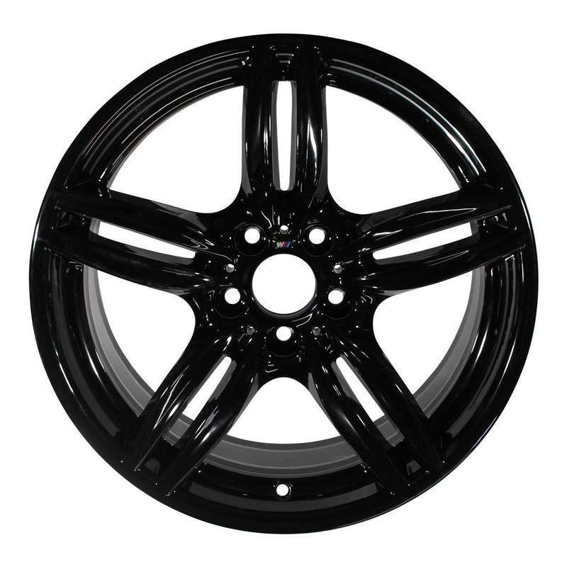 2018 bmw 650i wheel 19 black aluminum 5 lug w71418b 40