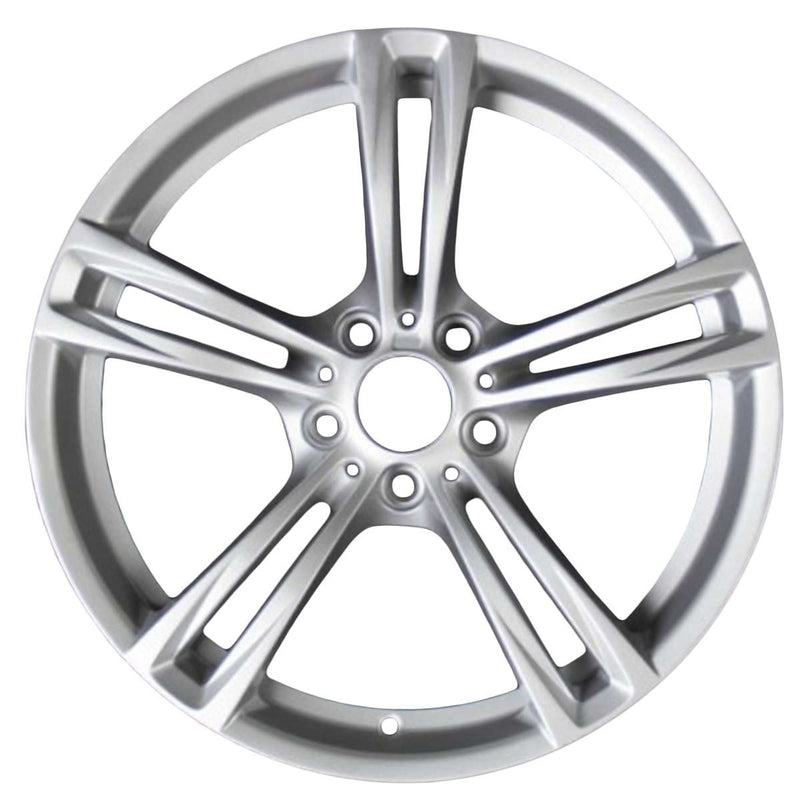 2013 bmw m5 wheel 19 silver aluminum 5 lug w71556s 9