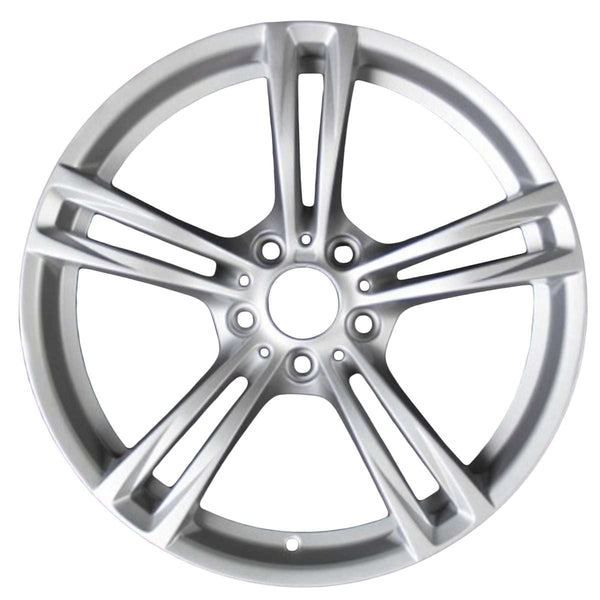 2015 bmw m6 wheel 19 silver aluminum 5 lug w71556s 4