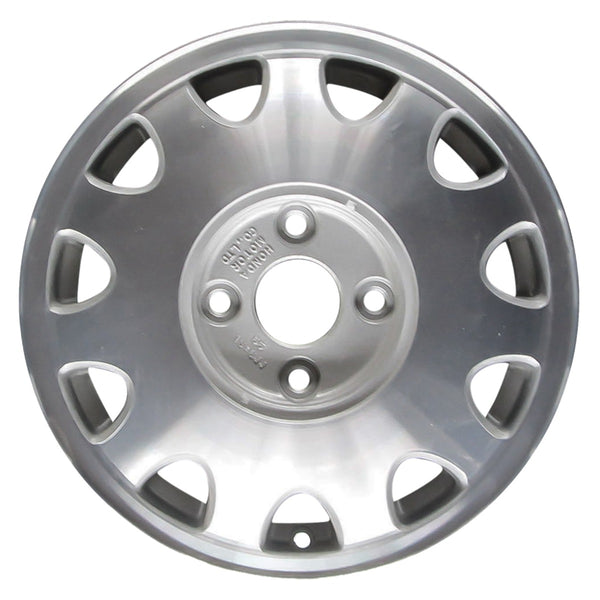 1994 acura vigor wheel 15 machined silver aluminum 4 lug w71655ms 3