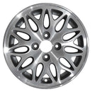 1998 acura integra wheel 14 machined silver aluminum 4 lug w71683ms 1