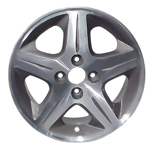 1999 acura el wheel 15 machined silver aluminum 4 lug w71711ms 3