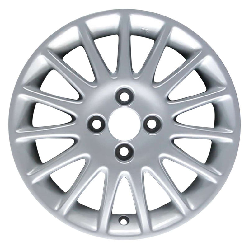 2002 honda civic wheel 15 silver aluminum 4 lug w71717s 2