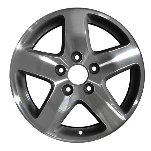 2003 acura cl wheel 16 machined charcoal aluminum 5 lug w71727mc 1