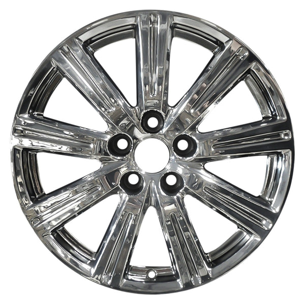 2013 acura tl wheel 19 light pvd chrome aluminum 5 lug w71789pvd 5