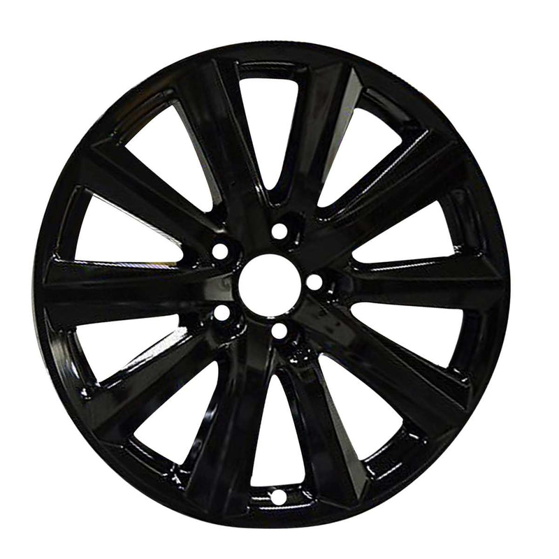 2015 acura mdx wheel 19 black aluminum 5 lug w71822b 2