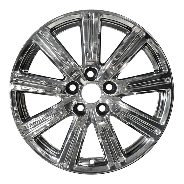 2013 acura tl wheel 19 light pvd chrome aluminum 5 lug w71831lpvd 2