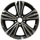 2017 acura mdx wheel 18 machined charcoal aluminum 5 lug w71844mc 1