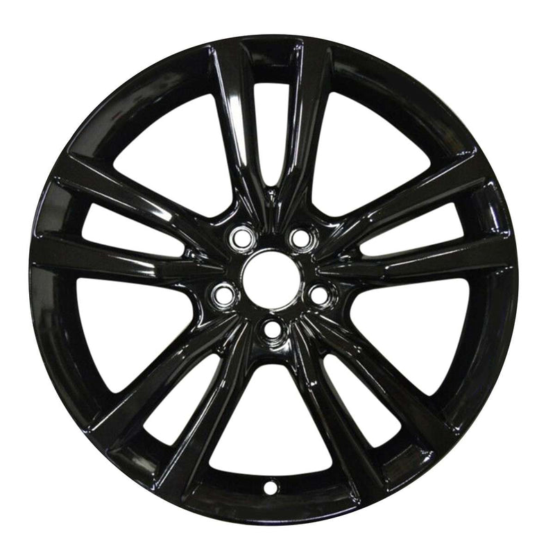 2020 acura tlx wheel 19 gloss black aluminum 5 lug w71854gb 3