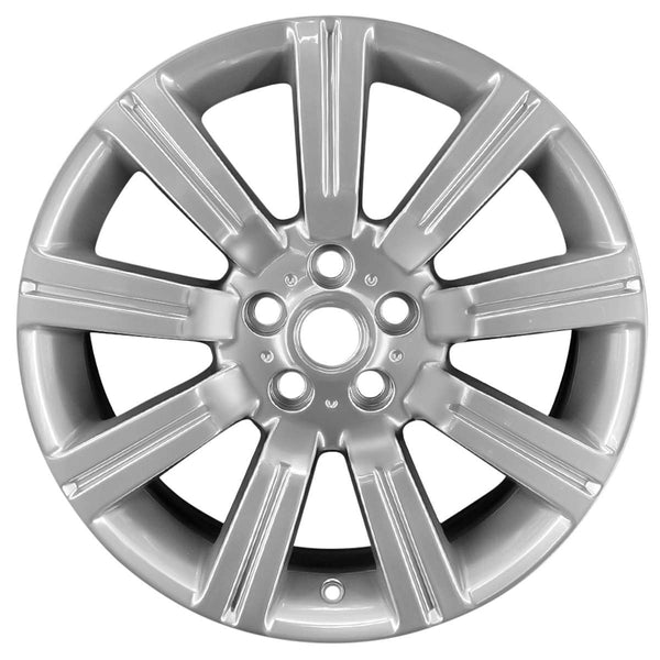 2010 land rover wheel 20 silver aluminum 5 lug w72200s 5