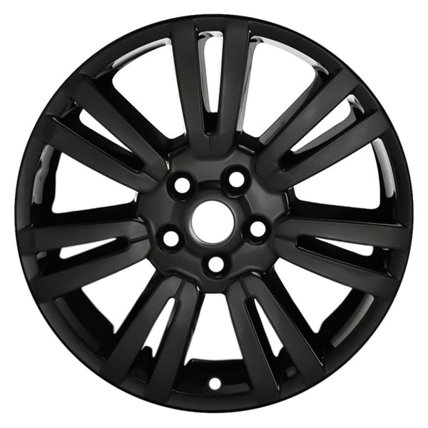 2014 land rover wheel 19 black aluminum 5 lug w72215b 5