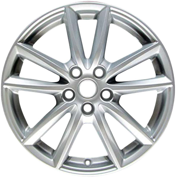 2014 land rover wheel 19 silver aluminum 5 lug w72251s 2