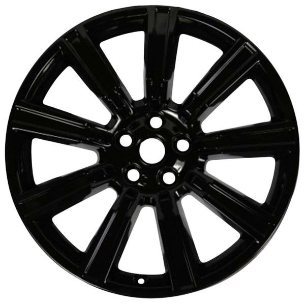 2018 land rover wheel 21 black aluminum 5 lug w72281b 8