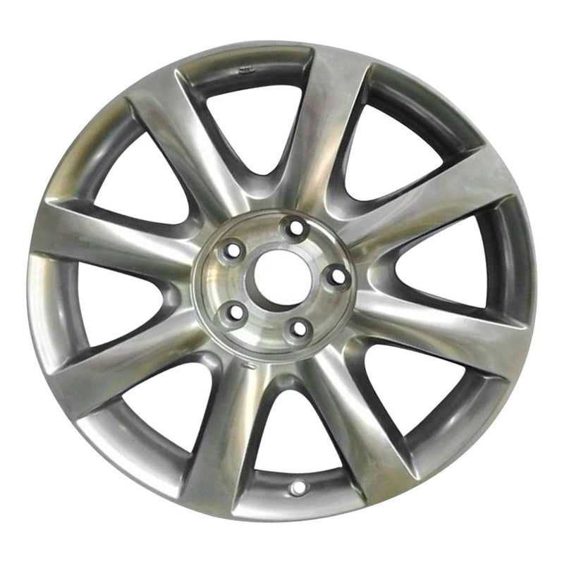 2006 infiniti q45 wheel 18 silver with gold flake aluminum 5 lug w73664sg 6