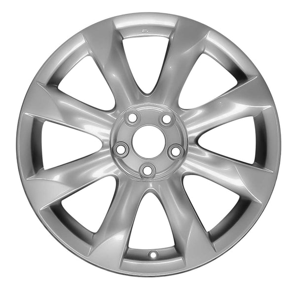 2006 infiniti q45 wheel 18 silver aluminum 5 lug w73689s 1