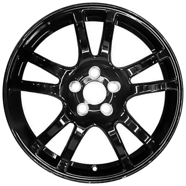 2012 infiniti g25 wheel 18 black aluminum 5 lug w73701b 16