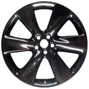 2009 infiniti fx50 wheel 21 black aluminum 5 lug w73715b 15
