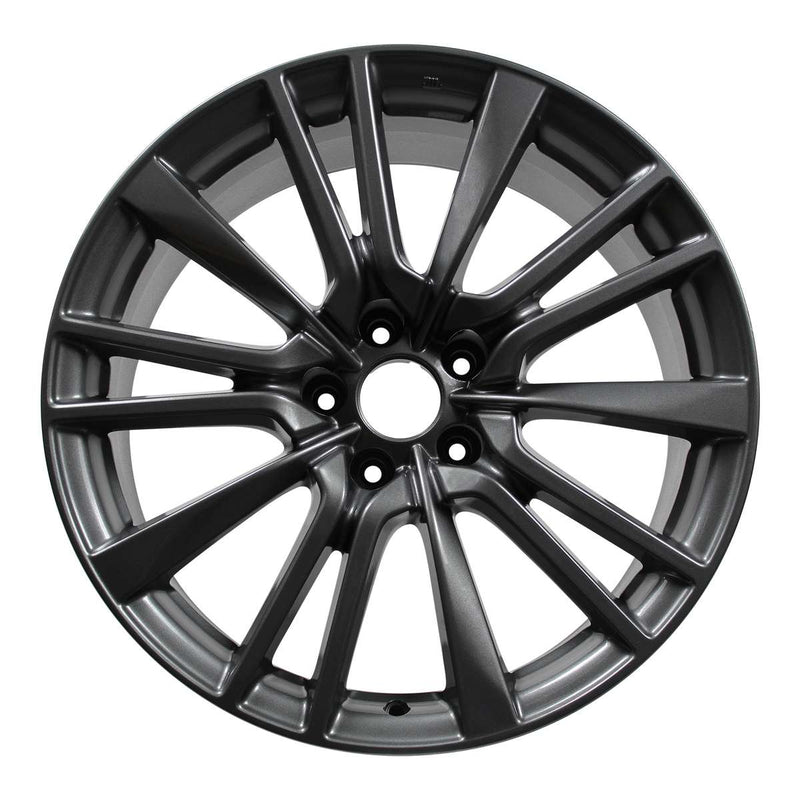 2020 infiniti q50 wheel 19 charcoal aluminum 5 lug w73787c 5