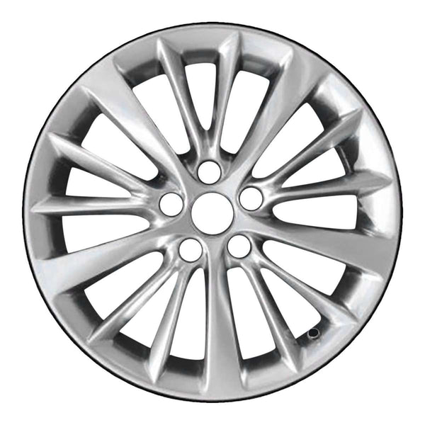 2020 infiniti q50 wheel 18 hyper aluminum 5 lug w73800h 3