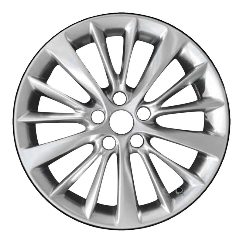 2021 infiniti q50 wheel 18 hyper aluminum 5 lug w73800h 4