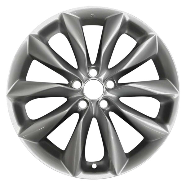 2020 infiniti qx50 wheel 19 silver aluminum 5 lug w73808s 2