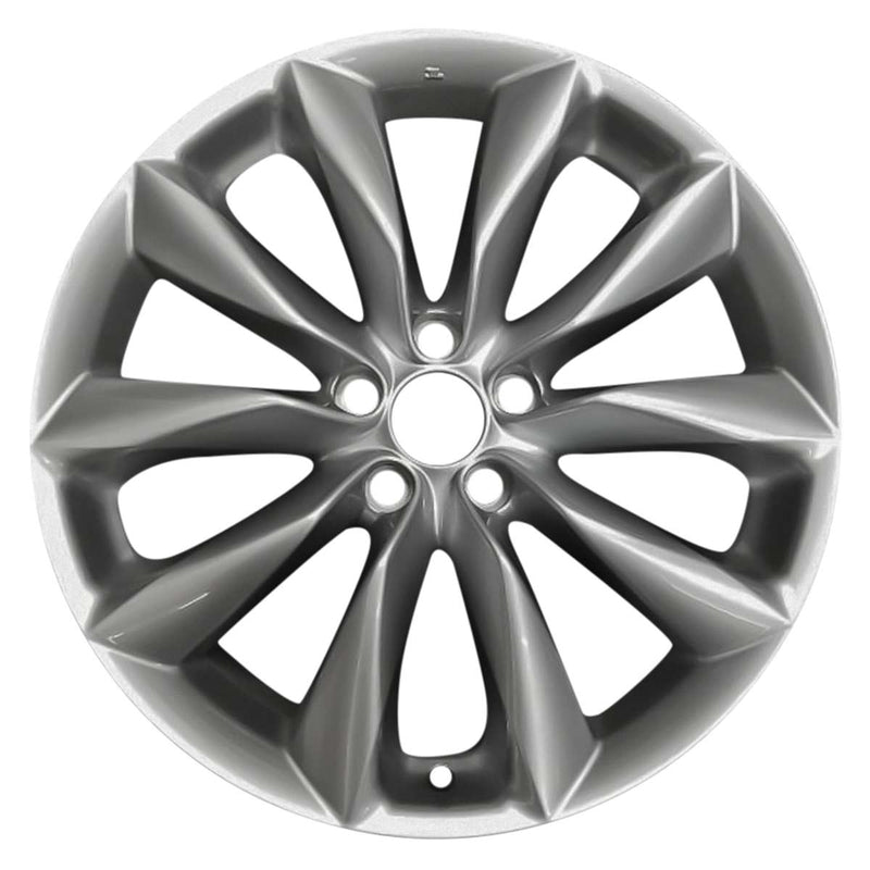 2020 infiniti qx50 wheel 19 silver aluminum 5 lug w73808s 2