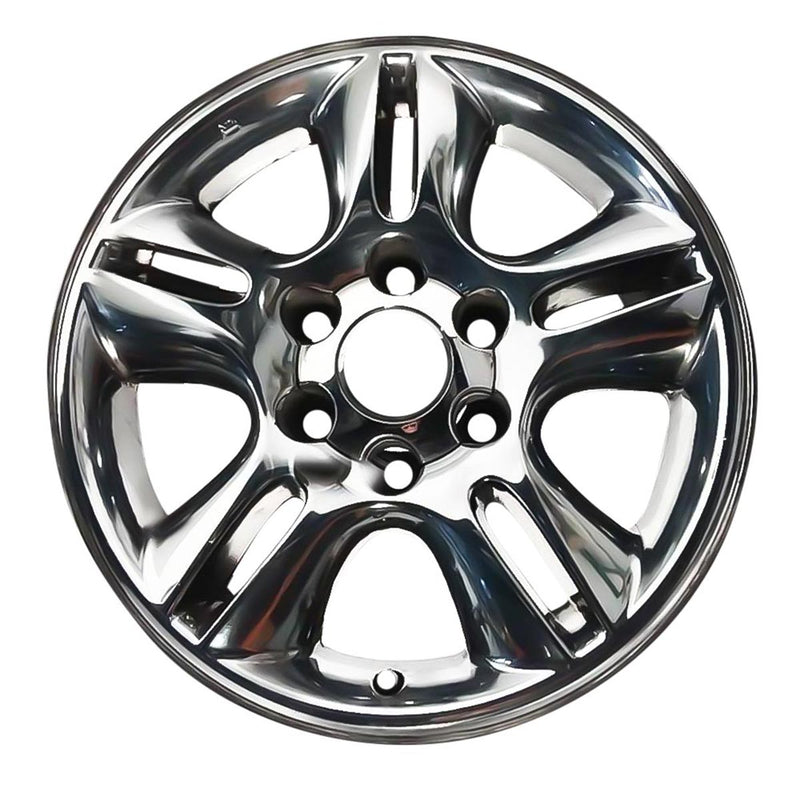 2002 lexus gx470 wheel 17 chrome aluminum 6 lug w74167chr 1