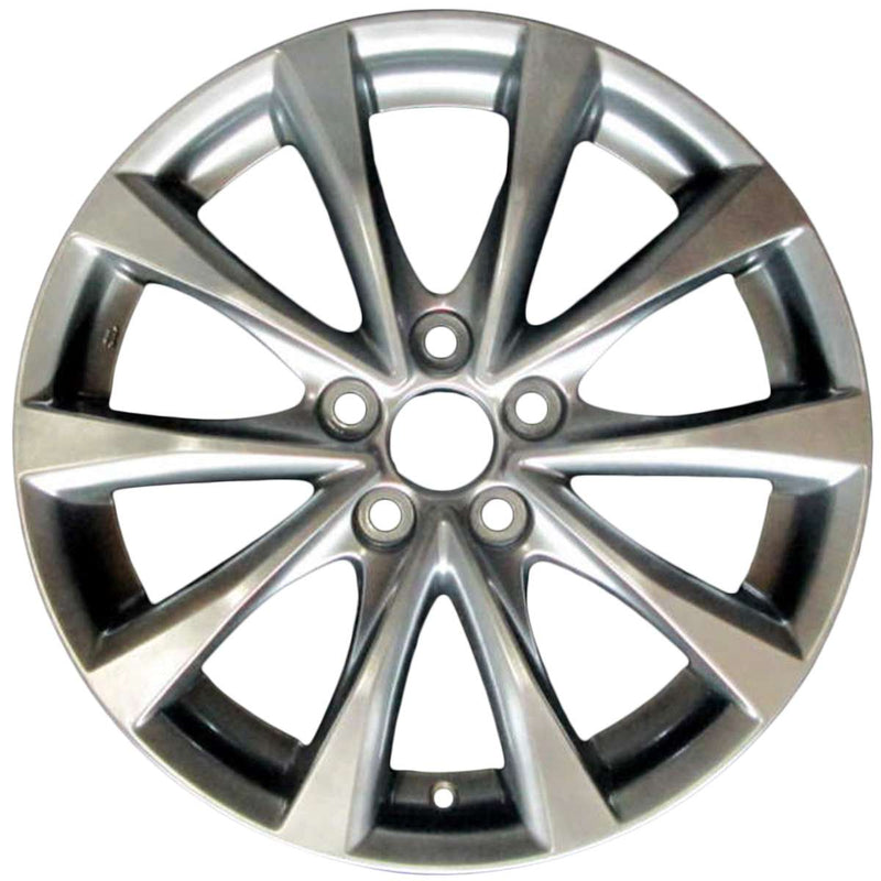 2013 lexus is250 wheel 18 light hyper aluminum 5 lug w74281lh 1